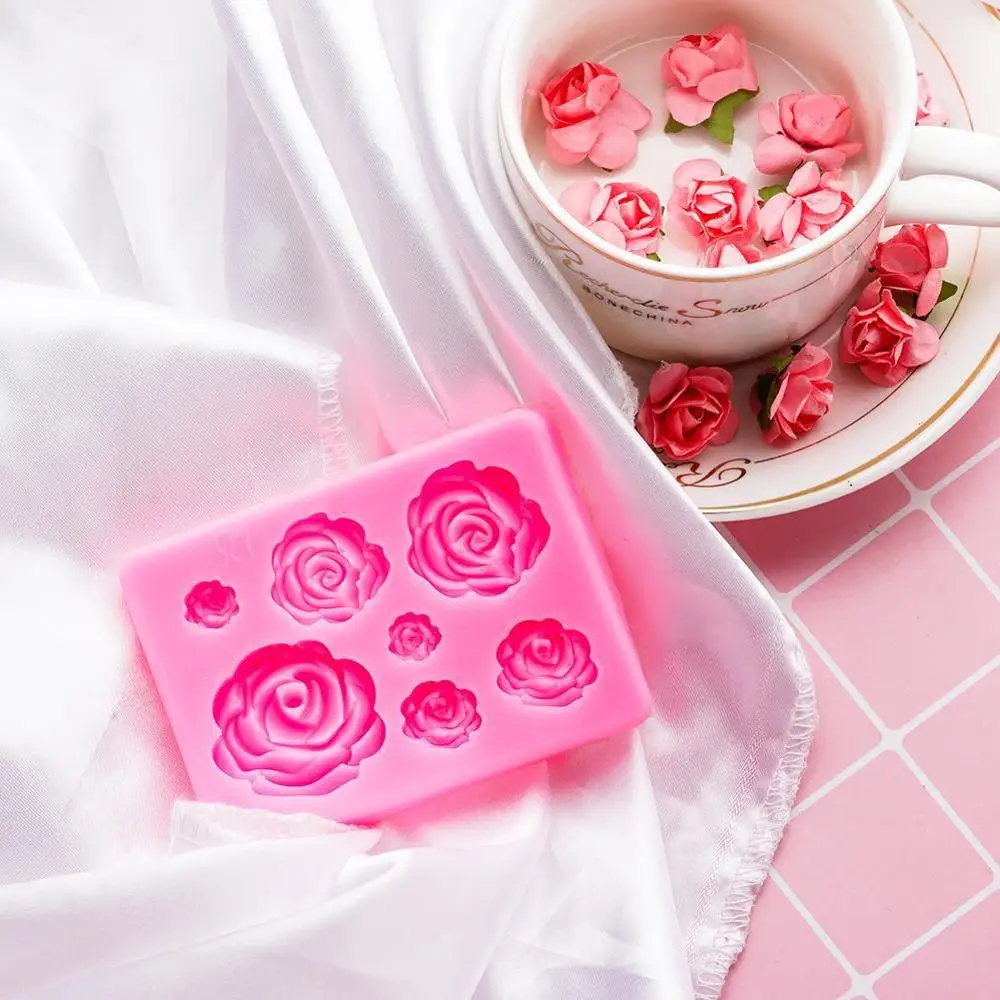 3D Rose Flower Shape Silicone Soap Mold Form Chocolate Cake Mold Handmade Diy Cake Fondant Decoration Soap Making Silicone Mold
3D Rose Flower Shape Silicone Soap Mold Form Chocolate Cake Mold Handmade Diy Cake Fondant Decoration Soap Making Silicone Mold
