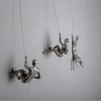 Modern Minimalist Character Rock Climbing Man With Rock Wall Hangings Wall Decorative Home Decoration Crafts Room R635
Modern Minimalist Character Rock Climbing Man With Rock Wall Hangings Wall Decorative Home Decoration Crafts Room R635