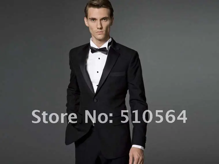 Wholesale Free shipping design wool Tuxedos Wedding Men Bridegroom Suits collar with black satin black suit(jacket+pants)
Wholesale Free shipping design wool Tuxedos Wedding Men Bridegroom Suits collar with black satin black suit(jacket+pants)