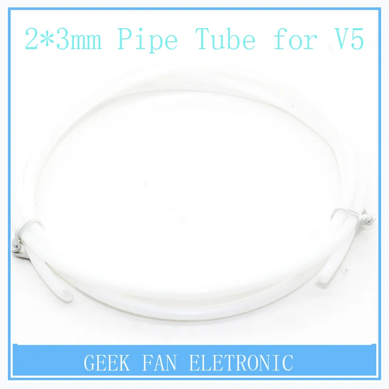 50M 2*3 PTFE Tube Teflon PiPe to 3D Printer J-head hotend RepRap Rostock V5 Bowden Extruder for 1.75mm filament E502
50M 2*3 PTFE Tube Teflon PiPe to 3D Printer J-head hotend RepRap Rostock V5 Bowden Extruder for 1.75mm filament E502