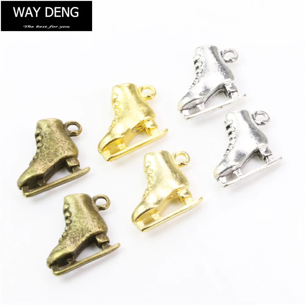 Pack of 6 Multi-colors Metal Alloy Ice Skate Charms 18x15 MM DIY Necklaces Pendants Jewelry Making Accessories - YJF089
Pack of 6 Multi-colors Metal Alloy Ice Skate Charms 18x15 MM DIY Necklaces Pendants Jewelry Making Accessories - YJF089