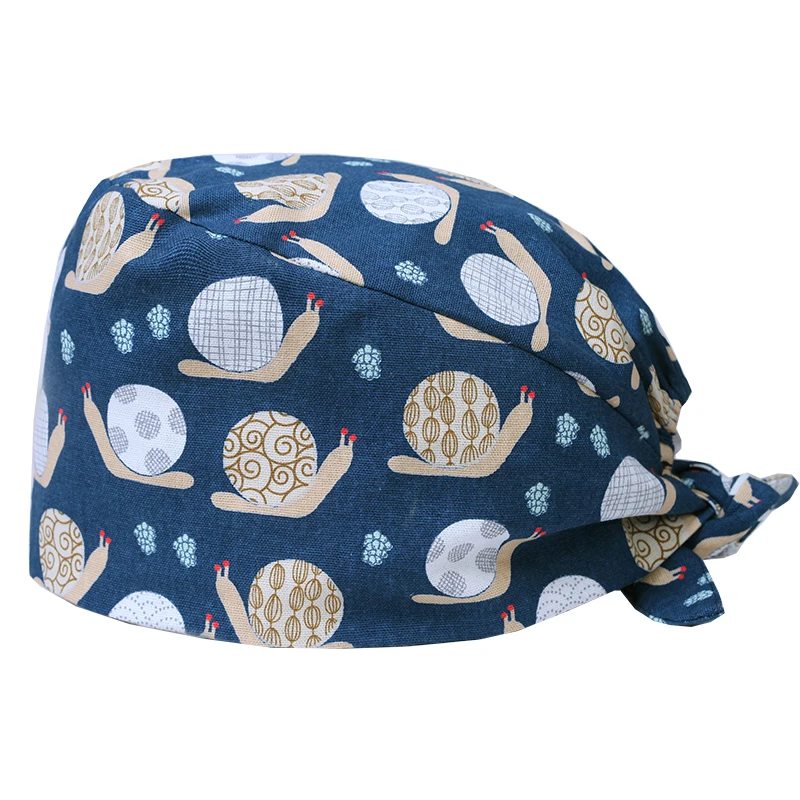 Snail Veterinaria Surgical Cap Medical Scrub Caps Surgeon Doctor Hat 100% Cotton Thick Dental Clinic Nurse Working Hats
Snail Veterinaria Surgical Cap Medical Scrub Caps Surgeon Doctor Hat 100% Cotton Thick Dental Clinic Nurse Working Hats