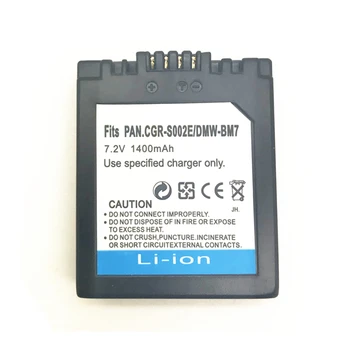 S002 CGA-S002 DMW-BM7 Camera Battery for Panasonic FZ1/FZ4/FZ4S/FZ5/FZ5K/FZ5S/FZ10/FZ15/FZ20/FZ20K/FZ3
S002 CGA-S002 DMW-BM7 Camera Battery for Panasonic FZ1/FZ4/FZ4S/FZ5/FZ5K/FZ5S/FZ10/FZ15/FZ20/FZ20K/FZ3