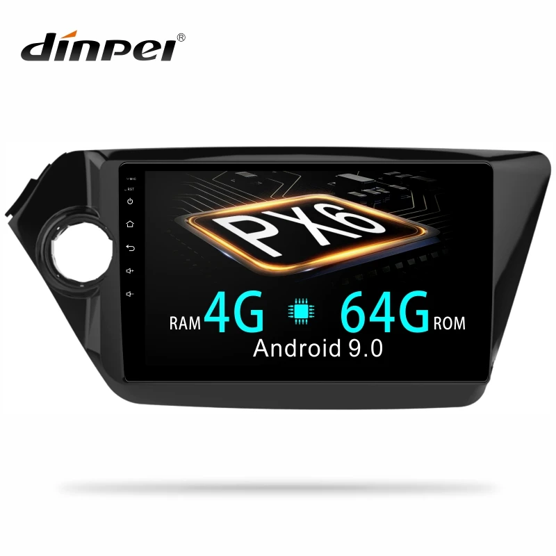 PX6 4+64G Android 9.0 Car Radio Multimedia Player Navigation GPS For KIA RIO 3 K2 Accessories Sedan 2012-2016 MP5 4K Video WIFI
PX6 4+64G Android 9.0 Car Radio Multimedia Player Navigation GPS For KIA RIO 3 K2 Accessories Sedan 2012-2016 MP5 4K Video WIFI