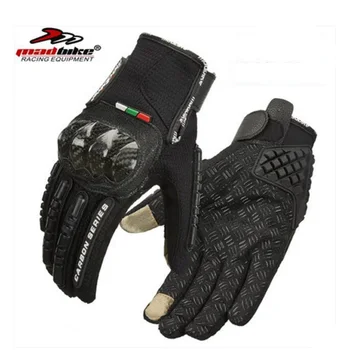 2018 New MAD BIKE Carbon fiber motorcycle gloves summer Off-road motorbike glove breathable Racing knight gloves Touch screen
2018 New MAD BIKE Carbon fiber motorcycle gloves summer Off-road motorbike glove breathable Racing knight gloves Touch screen