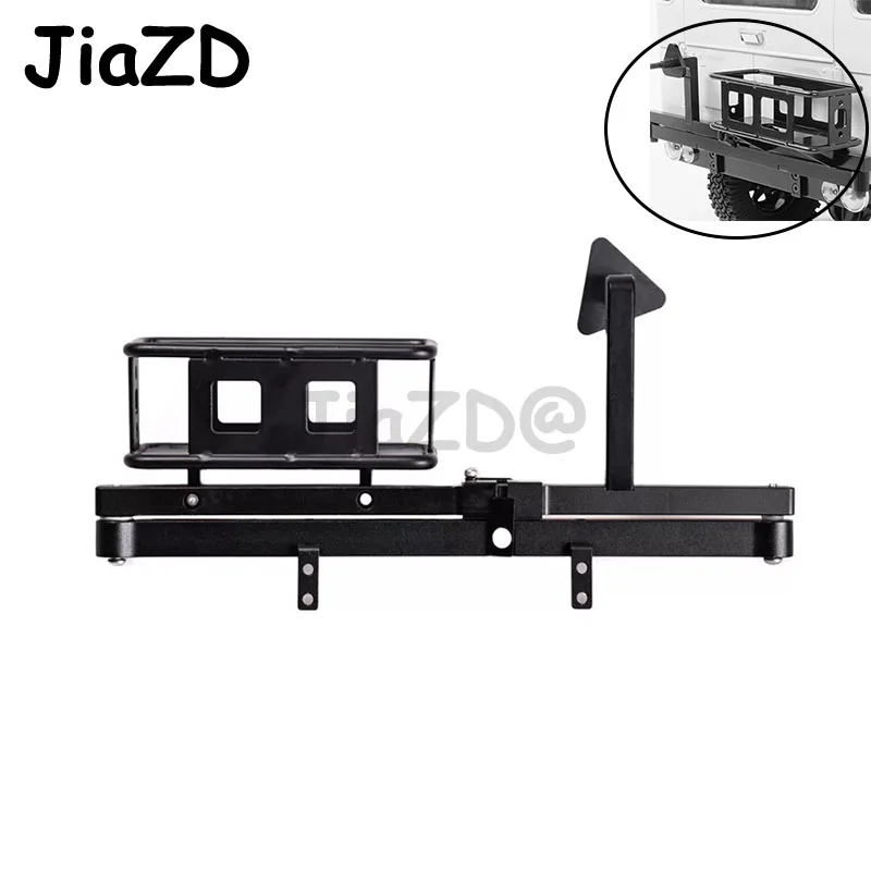 CNC Metal Aluminum 1:10 RC Crawler Metal Rear Bumper and Spare Tire Rack /Carrier for 1/10 DEFENDER D90 D110 RC Crawler Car YY22
CNC Metal Aluminum 1:10 RC Crawler Metal Rear Bumper and Spare Tire Rack /Carrier for 1/10 DEFENDER D90 D110 RC Crawler Car YY22