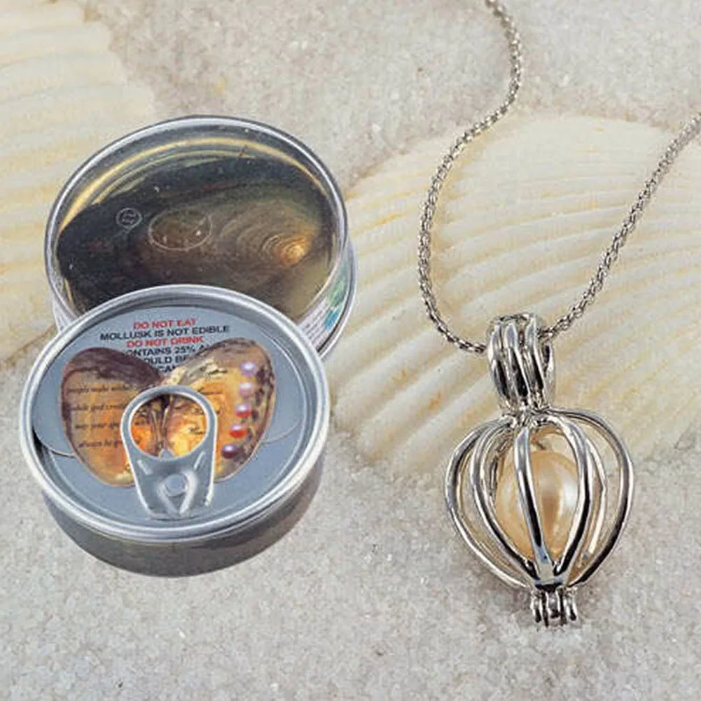 Factory Sale Wish Pearl Oysters Can With Real Rice Freshwater Pearl Inside, Canned-Pearl Mussel And Nacklace Set
Factory Sale Wish Pearl Oysters Can With Real Rice Freshwater Pearl Inside, Canned-Pearl Mussel And Nacklace Set