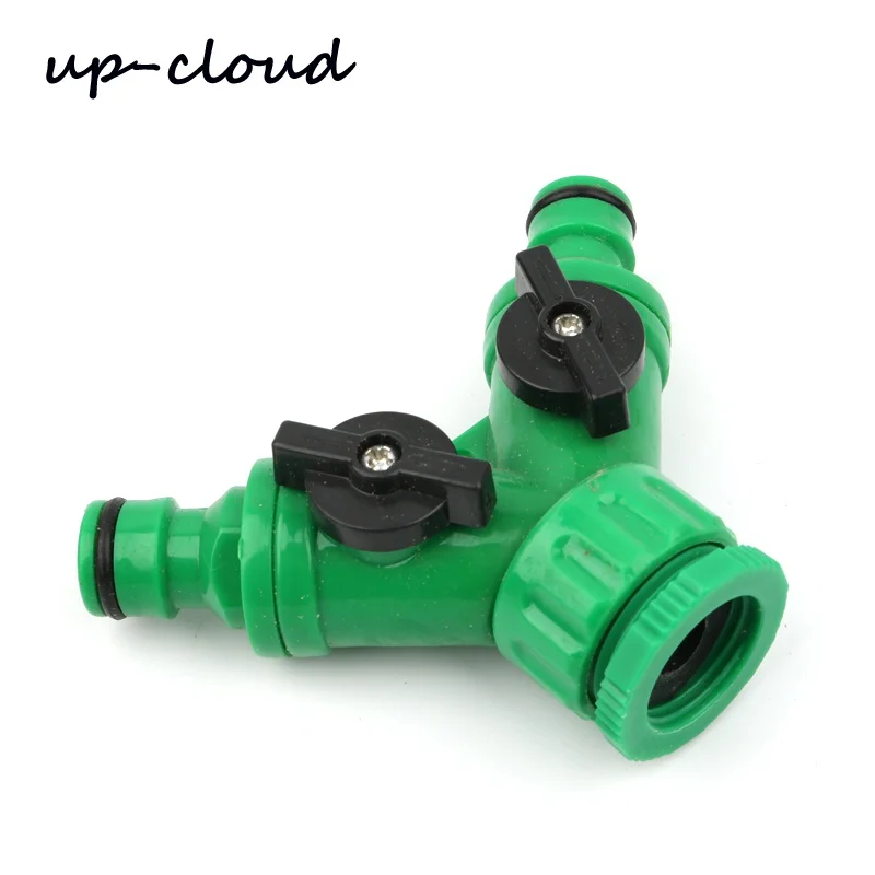 1pc UP-CLOUD 1/2" 3/4" Quick Connector 3 Way Ball Valve Tap Adapter Garden Irrigation Watering Water Gun Drip Tape Pipe Joint
1pc UP-CLOUD 1/2" 3/4" Quick Connector 3 Way Ball Valve Tap Adapter Garden Irrigation Watering Water Gun Drip Tape Pipe Joint