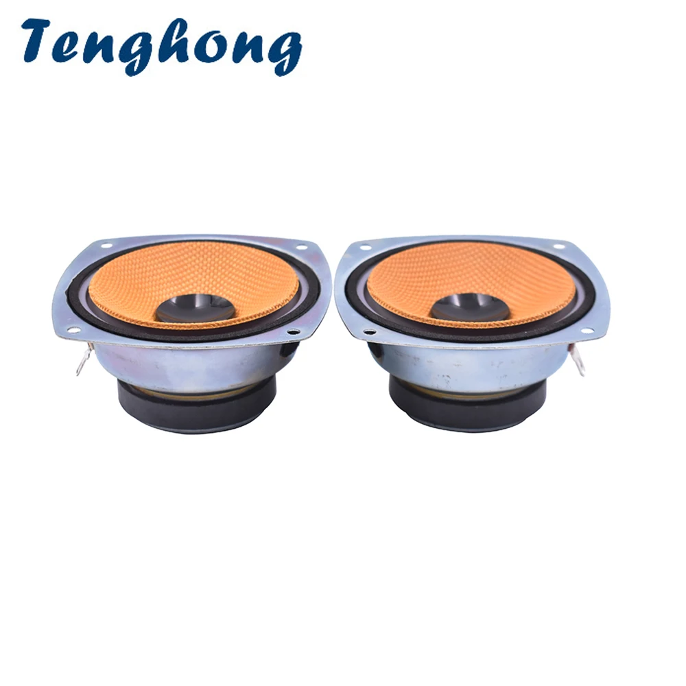 Tenghong 2pcs 3Inch Audio Speaker 8Ohm 30W Mediant Speaker Unit Horn Woven Pot Loudspeaker For Home Theater Audio Car Speakers
Tenghong 2pcs 3Inch Audio Speaker 8Ohm 30W Mediant Speaker Unit Horn Woven Pot Loudspeaker For Home Theater Audio Car Speakers