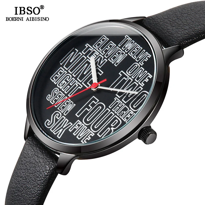 IBSO Women's Quartz Watches Original Nummber Design Genuine Leather Strap Ladies Quartz Watch Hours Montre Femme Clock
IBSO Women's Quartz Watches Original Nummber Design Genuine Leather Strap Ladies Quartz Watch Hours Montre Femme Clock