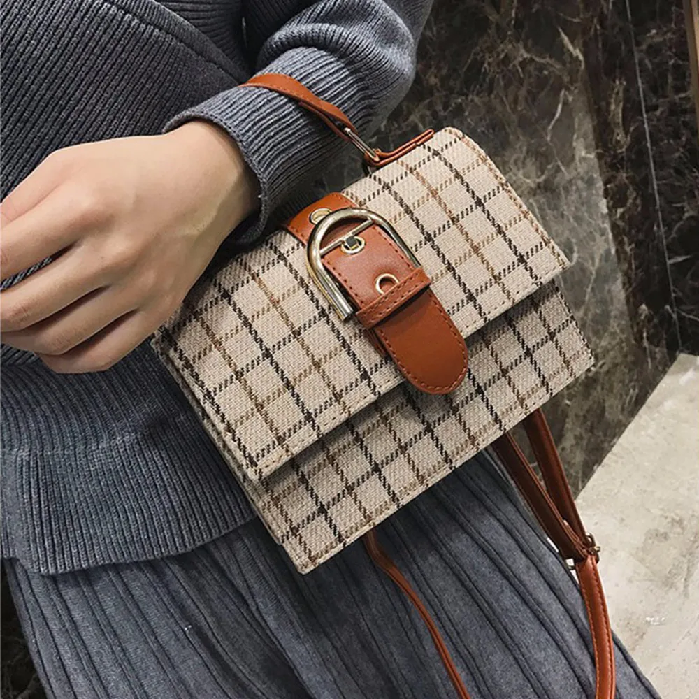 OCARDIAN Handbags Bags For Women Lady 2019 Luxury Fashion Plaid Stripes Wool Belt Buckle Crossbody Shoulder Bags Dropship M23
OCARDIAN Handbags Bags For Women Lady 2019 Luxury Fashion Plaid Stripes Wool Belt Buckle Crossbody Shoulder Bags Dropship M23
