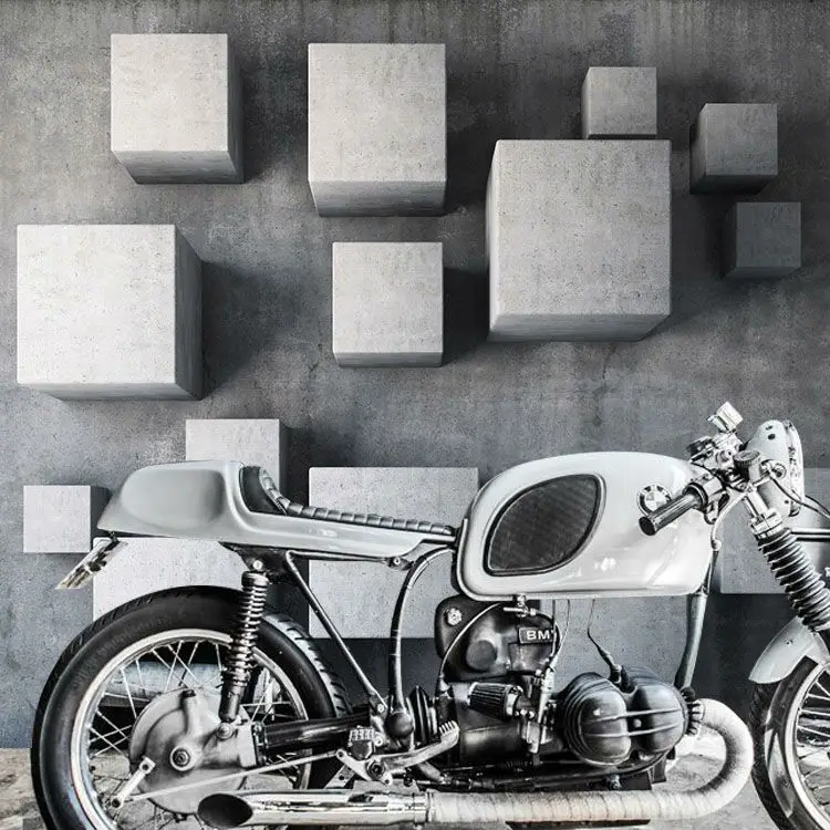 modern minimalist photo wallpaper 3d cubic squares wallpaper custom wall murals interior design bedroom coffee shop room decor - Shop Bedroom Decor modern minimalist photo wallpaper 3d cubic squares wallpaper custom wall murals interior design bedroom coffee shop room decor - Shop Bedroom Decor