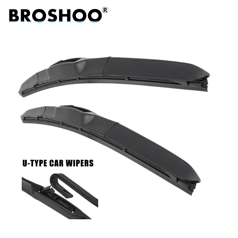 BROSHOO Car Windscreen Wiper Blade For Buick GL8 (2005-2009) ,24+24 Inch 1Pair Soft Rubber Wiper Blades Auto Styling Accessories
BROSHOO Car Windscreen Wiper Blade For Buick GL8 (2005-2009) ,24+24 Inch 1Pair Soft Rubber Wiper Blades Auto Styling Accessories
