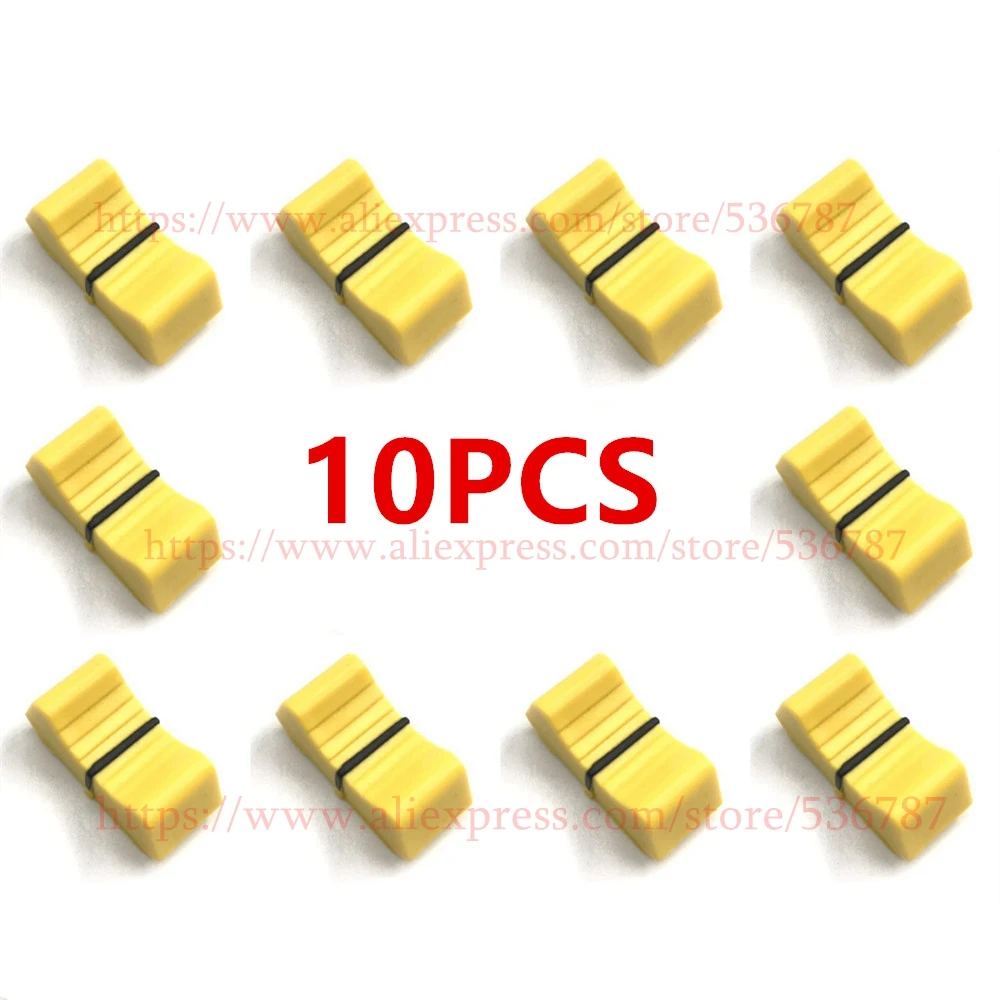 10pcs Mixer fader knob yellow color Slider Fader Knobs replace FOR ALLEN & HEATH XONE 1D 2D 3D 4D 32 62 464 S2
10pcs Mixer fader knob yellow color Slider Fader Knobs replace FOR ALLEN & HEATH XONE 1D 2D 3D 4D 32 62 464 S2