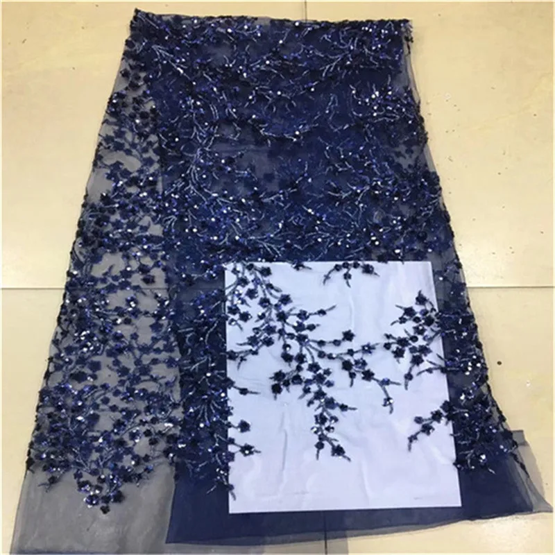 2019 Latest Dark Blue French Nigerian Laces Fabrics High Quality Tulle African Laces Fabric Wedding African French Tulle Lace
2019 Latest Dark Blue French Nigerian Laces Fabrics High Quality Tulle African Laces Fabric Wedding African French Tulle Lace