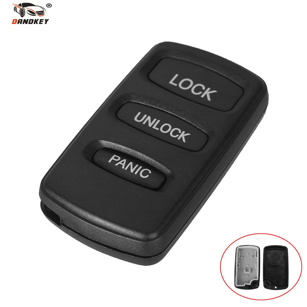 DANDKEY 3 Buttons Replacement Remote Fob Cover Case For Mitsubishi For Chrysler Sebring Dodge Stratus Lancer Outlander Eclipse
DANDKEY 3 Buttons Replacement Remote Fob Cover Case For Mitsubishi For Chrysler Sebring Dodge Stratus Lancer Outlander Eclipse