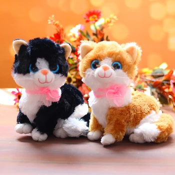 New Arrival Lifelike Kitty Cat Plush Toy Doll Soft Toy Kitten Plushy Cuddly Stuffed Toys Peluche Mascot Girls Children Toys
New Arrival Lifelike Kitty Cat Plush Toy Doll Soft Toy Kitten Plushy Cuddly Stuffed Toys Peluche Mascot Girls Children Toys