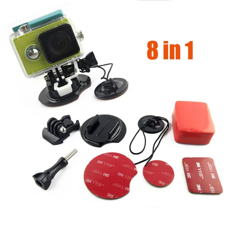 Surfing Kit 8 in 1 Mount set Summer Underwater Surfboard Surf Self Stick for Gopro Hero 7/6/5/4/3/3+/2/1 Xiaomi Yi Accessories
Surfing Kit 8 in 1 Mount set Summer Underwater Surfboard Surf Self Stick for Gopro Hero 7/6/5/4/3/3+/2/1 Xiaomi Yi Accessories