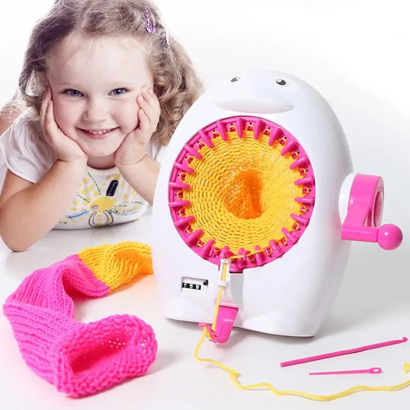 Smart Weaver Toys Knitting Kit Machine for Kids DIY Manual Hats Scarves Children Weaving Loom Rainbow Knitting toys for children
Smart Weaver Toys Knitting Kit Machine for Kids DIY Manual Hats Scarves Children Weaving Loom Rainbow Knitting toys for children