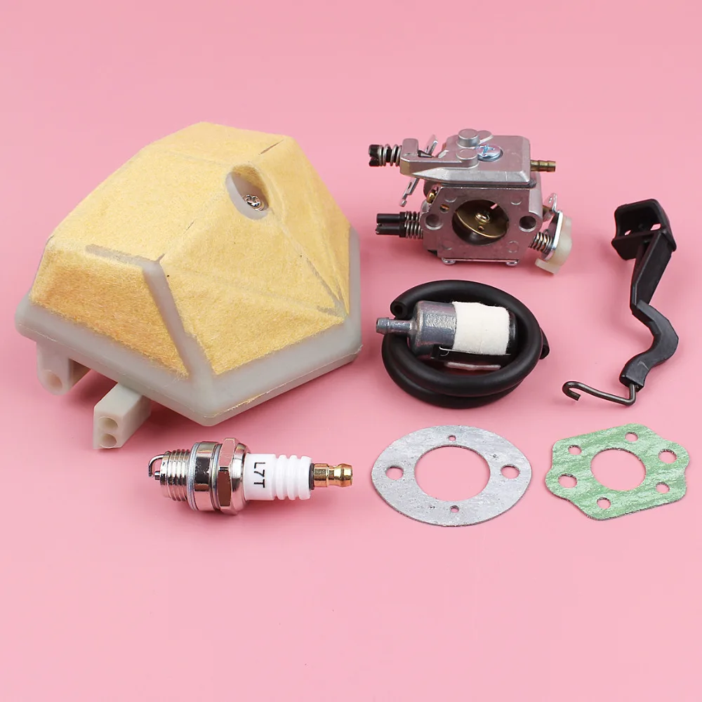 Carburetor Carb For Husqvarna 55 51 Air Fuel Filter Line Choke Rod Gasket Spark Plug Chainsaw Replacement Spare Part
Carburetor Carb For Husqvarna 55 51 Air Fuel Filter Line Choke Rod Gasket Spark Plug Chainsaw Replacement Spare Part