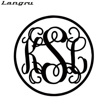 Langru Car Styling For Monogram Initials Personality Vinyl Decal Sticker Phone Car Truck Cute Art Form Jdm
Langru Car Styling For Monogram Initials Personality Vinyl Decal Sticker Phone Car Truck Cute Art Form Jdm