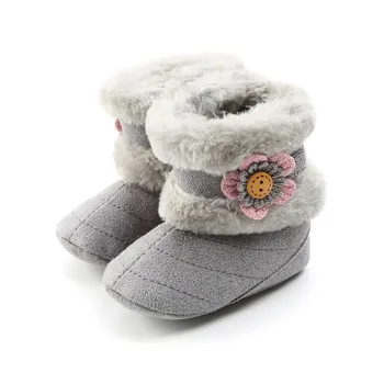 Fashion Winter Baby Boots Soft Plush Ball Booties for Infant girls Anti Slip Snow Boot Warm Cute Crib shoes
Fashion Winter Baby Boots Soft Plush Ball Booties for Infant girls Anti Slip Snow Boot Warm Cute Crib shoes