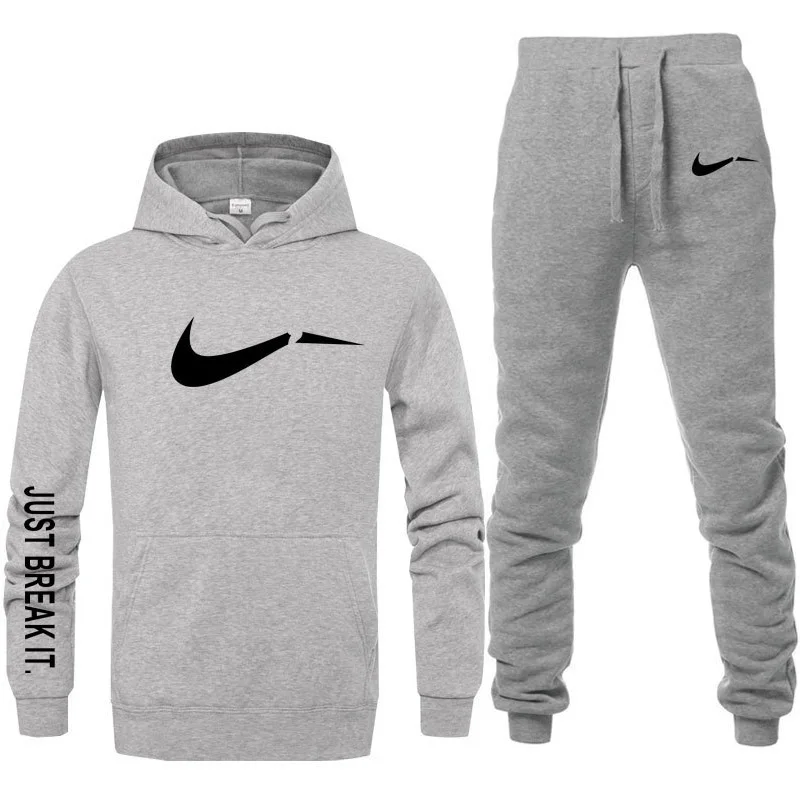 Autumn Winter Men Wear New Brand Clothing Hoodies Fleece pants Warm Two piece Suit Sport Pullover Double pocket warm tracksuit
Autumn Winter Men Wear New Brand Clothing Hoodies Fleece pants Warm Two piece Suit Sport Pullover Double pocket warm tracksuit
