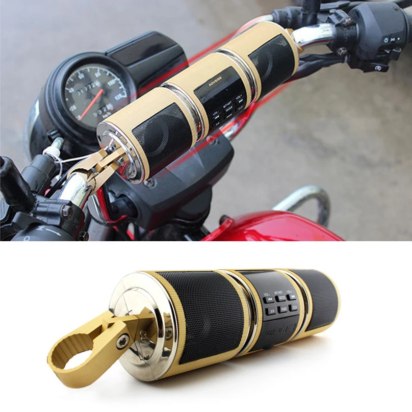 Handlebar Motorcycle MP3 Player Speaker Bluetooth Music FM Radio Waterproof Adjustable Bracket Motorbike Audio Stereo ATV UTV 4W
Handlebar Motorcycle MP3 Player Speaker Bluetooth Music FM Radio Waterproof Adjustable Bracket Motorbike Audio Stereo ATV UTV 4W