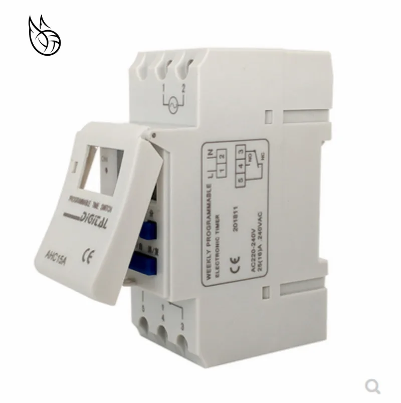 CE DIN RAIL DIGITAL 16 sets PROGRAMMABLE TIMER SWITCH AC 220V / 110V ,DC 12V 16A 25A GOOD temporizador Din Rail
CE DIN RAIL DIGITAL 16 sets PROGRAMMABLE TIMER SWITCH AC 220V / 110V ,DC 12V 16A 25A GOOD temporizador Din Rail