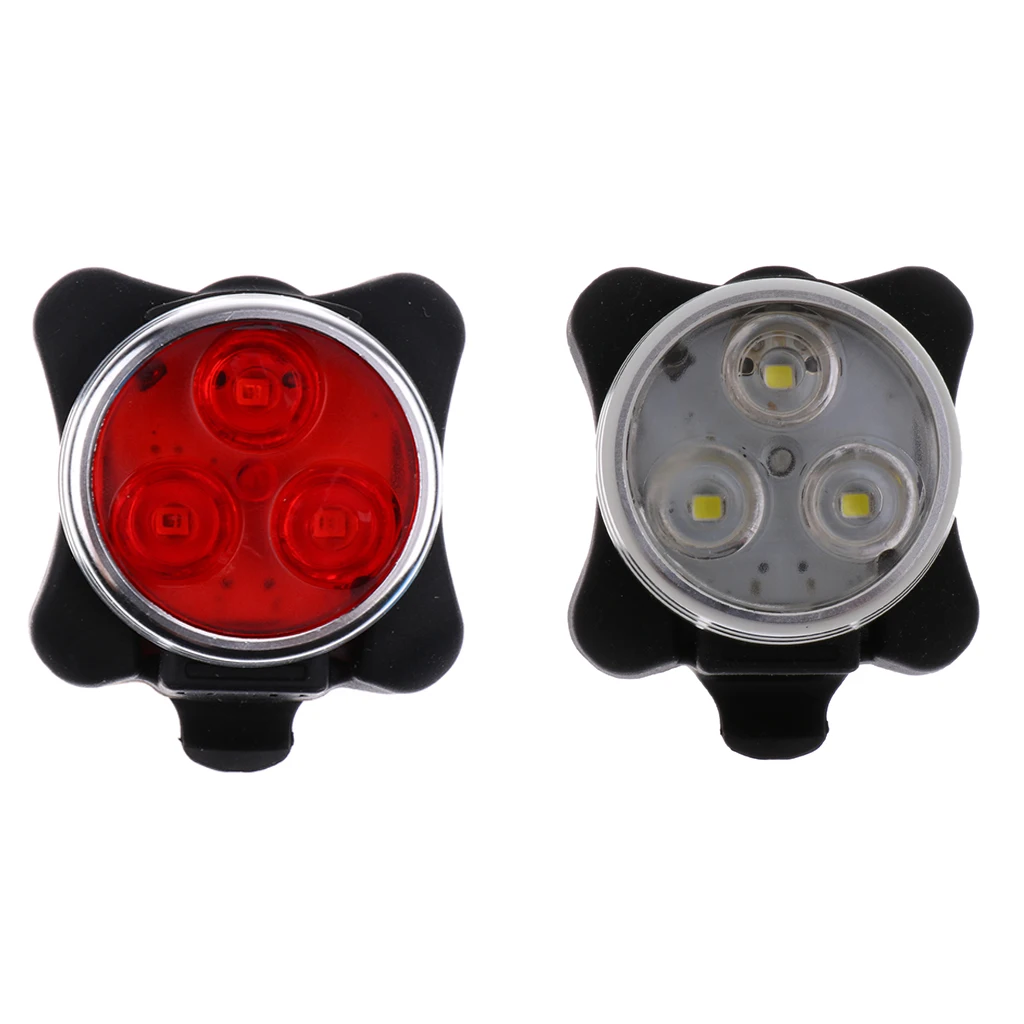 3-LED Bicycle Taillight Portable Bicycle Rear Light USB Charge Lamp Light Outdoor Cycling Bicycle Accessories 4.5x4.5x3.5 cm
3-LED Bicycle Taillight Portable Bicycle Rear Light USB Charge Lamp Light Outdoor Cycling Bicycle Accessories 4.5x4.5x3.5 cm