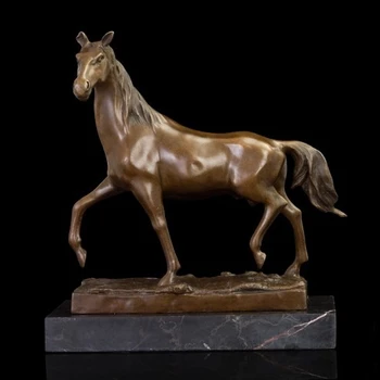 Arts Crafts Copper 2015 Classical Styles delicate polishing Antique cheval Brass Sculptures Running Wild Horse Statue vintage ho
Arts Crafts Copper 2015 Classical Styles delicate polishing Antique cheval Brass Sculptures Running Wild Horse Statue vintage ho