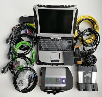2in1 used laptop cf19 4G harddisk auto diagnosis and programming tool MB Star C4 SD Connect C4 for BMW Icom Next star diagnosis
2in1 used laptop cf19 4G harddisk auto diagnosis and programming tool MB Star C4 SD Connect C4 for BMW Icom Next star diagnosis