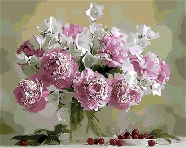 DRAWJOY Framed Pictures DIY Painting By Numbers Handpainted On Canvas DIY Oil Painting By Numbers Flower Wall Art
DRAWJOY Framed Pictures DIY Painting By Numbers Handpainted On Canvas DIY Oil Painting By Numbers Flower Wall Art