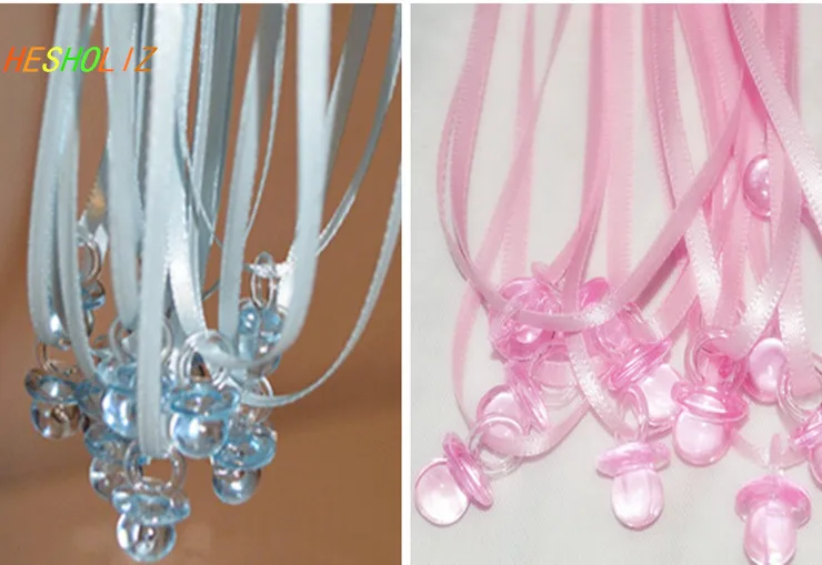 50pcs Clear Blue or Pink Plastic Mini Pacifier Necklaces for Boy or Girl Baby Shower Decoration Anniversaire Feest Decoratie
50pcs Clear Blue or Pink Plastic Mini Pacifier Necklaces for Boy or Girl Baby Shower Decoration Anniversaire Feest Decoratie