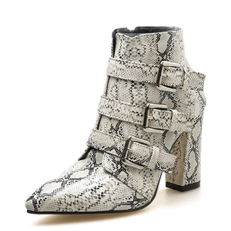Leopard Print Women's Boots 2019 New Fashion Zip Buckle Pointed Toe Shoes High Heels Females Botas Size 35-40 Women Shoes
Leopard Print Women's Boots 2019 New Fashion Zip Buckle Pointed Toe Shoes High Heels Females Botas Size 35-40 Women Shoes
