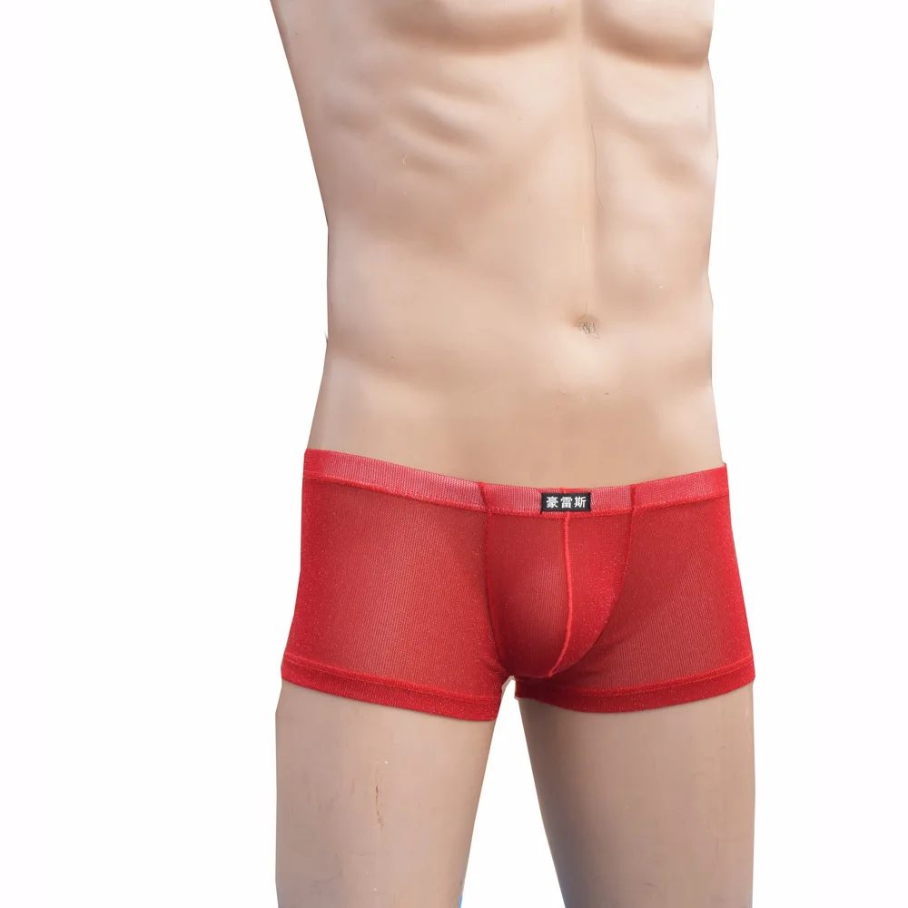 2019 brand HOWE RAY Men's sexy boxer shorts ultra-thin men gay underwear men's transparent grenadine boxers nylon underpants
2019 brand HOWE RAY Men's sexy boxer shorts ultra-thin men gay underwear men's transparent grenadine boxers nylon underpants