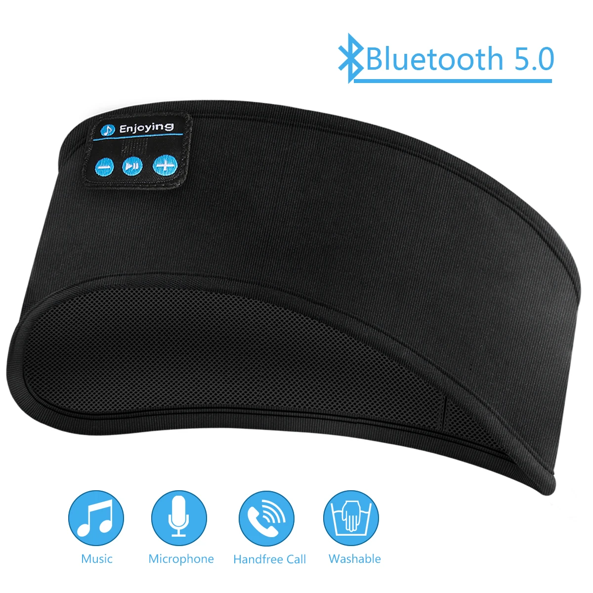 Wireless BT 5.0 Sleeping Headphone Headphone Eye Mask Music Player With Detachable Speaker For Side Sleepers Running Travel​
Wireless BT 5.0 Sleeping Headphone Headphone Eye Mask Music Player With Detachable Speaker For Side Sleepers Running Travel​