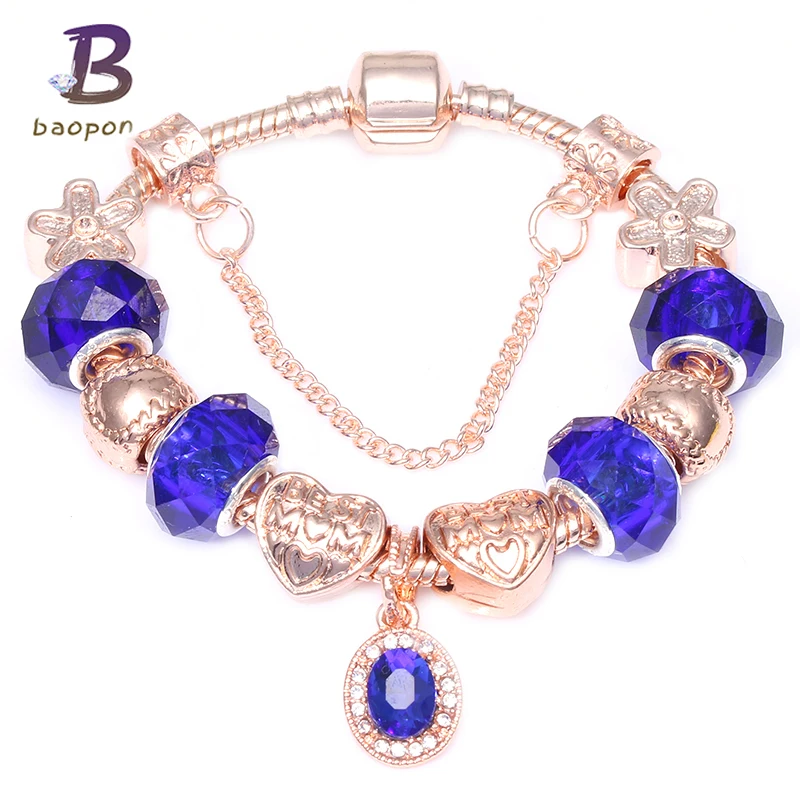BAOPON European Ribbon Charm Bracelet for Women Luxury Crystal Beads Snake Chain Pan Bracelets Silver Color Jewelry
BAOPON European Ribbon Charm Bracelet for Women Luxury Crystal Beads Snake Chain Pan Bracelets Silver Color Jewelry