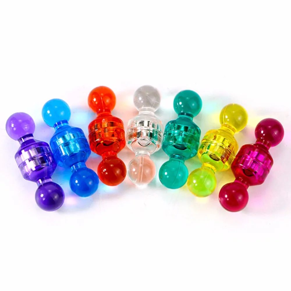 10 pcs Magnetic Thumbtacks Neodymium Noticeboard Skittle Pin Strong Colored Magnets Random Color
10 pcs Magnetic Thumbtacks Neodymium Noticeboard Skittle Pin Strong Colored Magnets Random Color