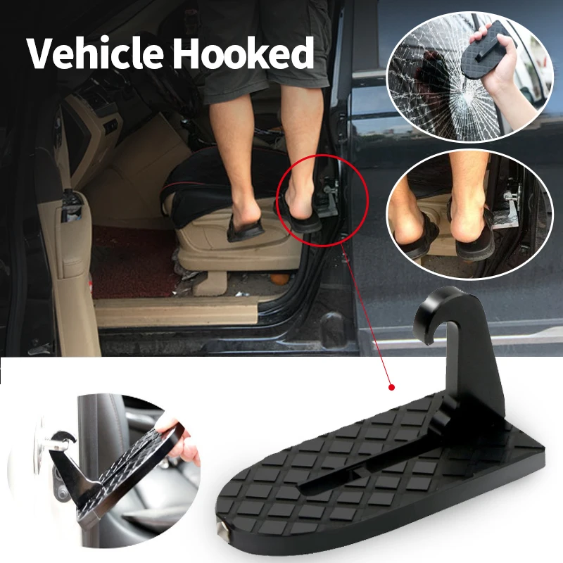 1PC U Shaped Slam Latch Door Step Vehicle Hooked with Safety Hammer for Car Rooftop Roof-rack Jeep Car SUV Roof Rack Assistance
1PC U Shaped Slam Latch Door Step Vehicle Hooked with Safety Hammer for Car Rooftop Roof-rack Jeep Car SUV Roof Rack Assistance