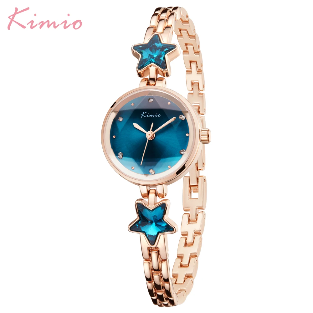 Kimio Top Brand Fashion Unique Ladies Star Bracelet Wristwatches Quartz Women's Watches Waterproof Montre Homme Gift For Female
Kimio Top Brand Fashion Unique Ladies Star Bracelet Wristwatches Quartz Women's Watches Waterproof Montre Homme Gift For Female