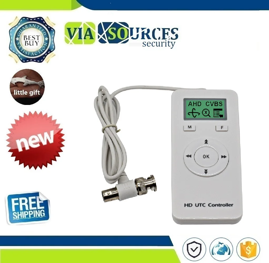 HD AHD Analog UTC Controller for Surveillance CCTV Camera BNC UP the Cable OSD Menu Remote Control Security System
HD AHD Analog UTC Controller for Surveillance CCTV Camera BNC UP the Cable OSD Menu Remote Control Security System