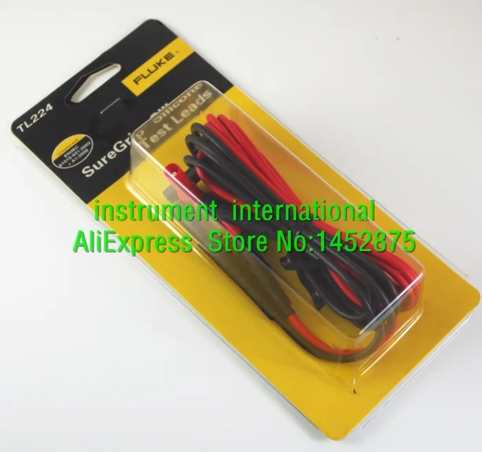 Original Packing Fluke TL224 Sure Grip Right Angle And Straight Test Lead Set Free Shipping
Original Packing Fluke TL224 Sure Grip Right Angle And Straight Test Lead Set Free Shipping