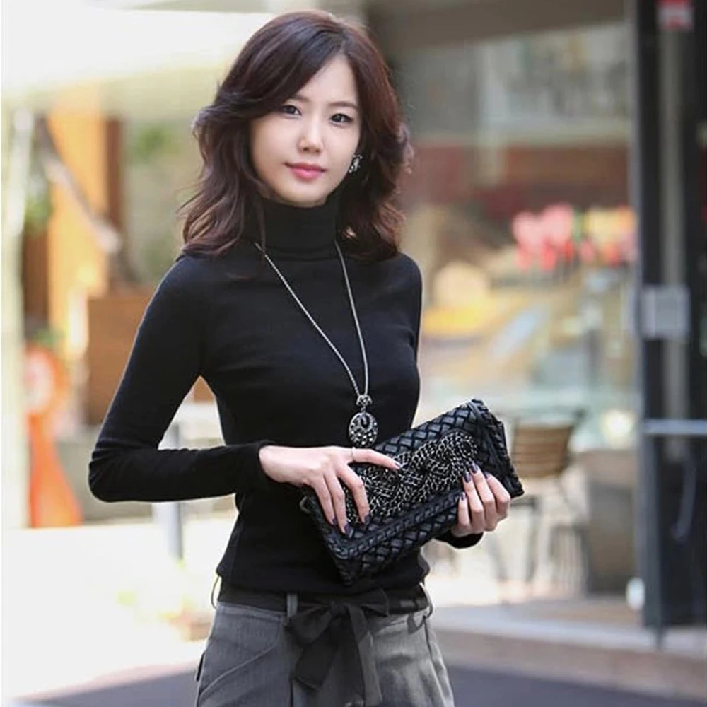 AVODOVAMA M женские свитера осенние модные повседневные однотонные вязаные пуловеры