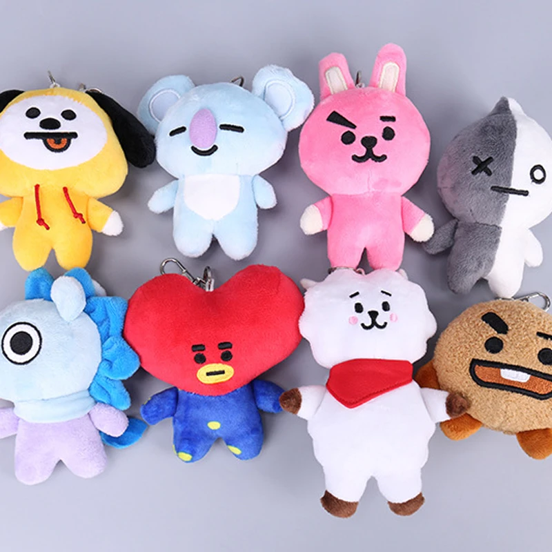 Kpop BT21 Cute Soft Cotton Plush Doll Unisex Kawaii Keychain ARMY Cartoon BTS Korean Style Bangtan Boys Accessories Animal
Kpop BT21 Cute Soft Cotton Plush Doll Unisex Kawaii Keychain ARMY Cartoon BTS Korean Style Bangtan Boys Accessories Animal