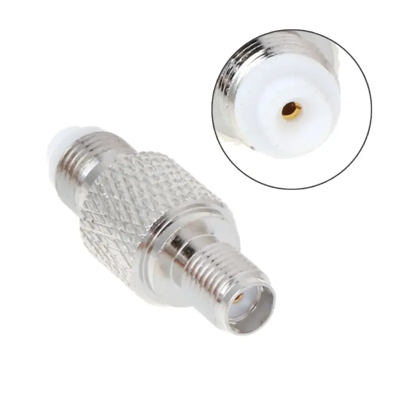 Both Female SMA To FME Jack Plug RF Connector Straight FME Coaxial Cable Adapter
Both Female SMA To FME Jack Plug RF Connector Straight FME Coaxial Cable Adapter