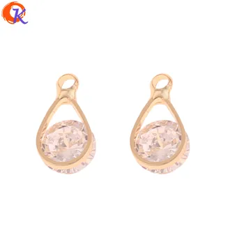 Cordial Design 40Pcs 6*11MM Jewelry Accessories/CZ Charms/DIY Making/Drop Shape/Genuine Gold Plating/Hand Made/Earring Findings
Cordial Design 40Pcs 6*11MM Jewelry Accessories/CZ Charms/DIY Making/Drop Shape/Genuine Gold Plating/Hand Made/Earring Findings
