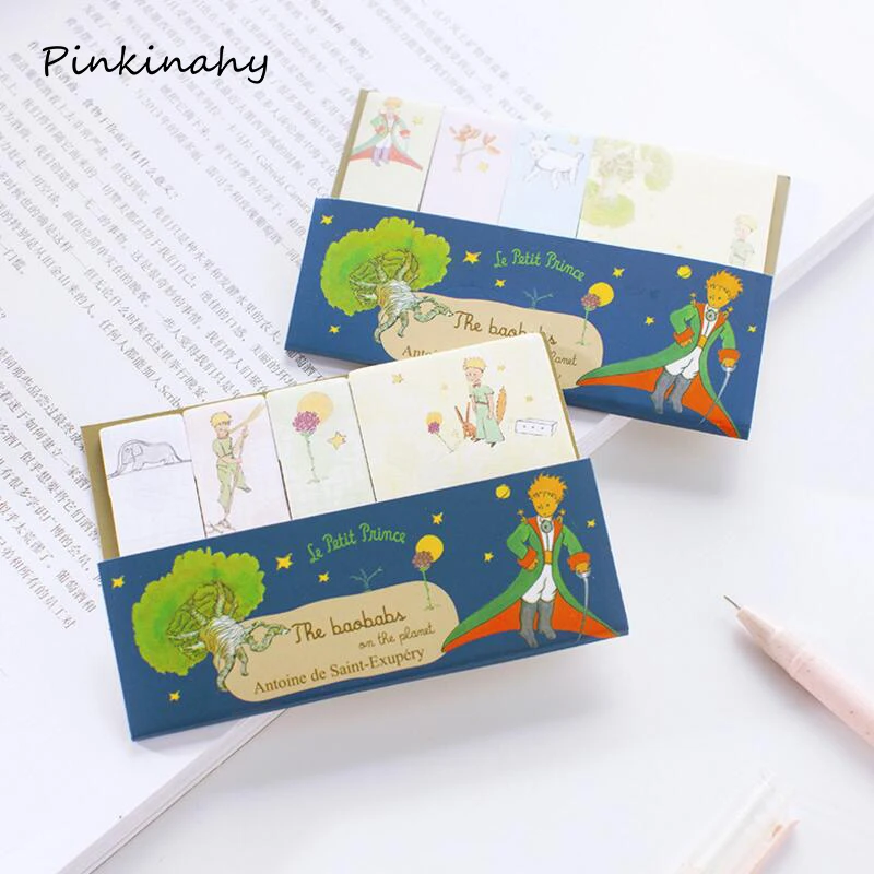 2 Set/Lot Le petit prince sticky notes Cartoon memo pad paper sticker Stationery Office accessories School supplies
2 Set/Lot Le petit prince sticky notes Cartoon memo pad paper sticker Stationery Office accessories School supplies