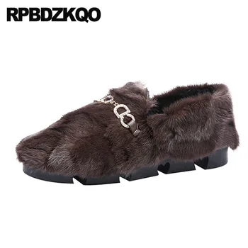 crystal fur rhinestone drop shipping chain designer 2018 winter diamond women slip on round toe ladies beautiful flats shoes
crystal fur rhinestone drop shipping chain designer 2018 winter diamond women slip on round toe ladies beautiful flats shoes
