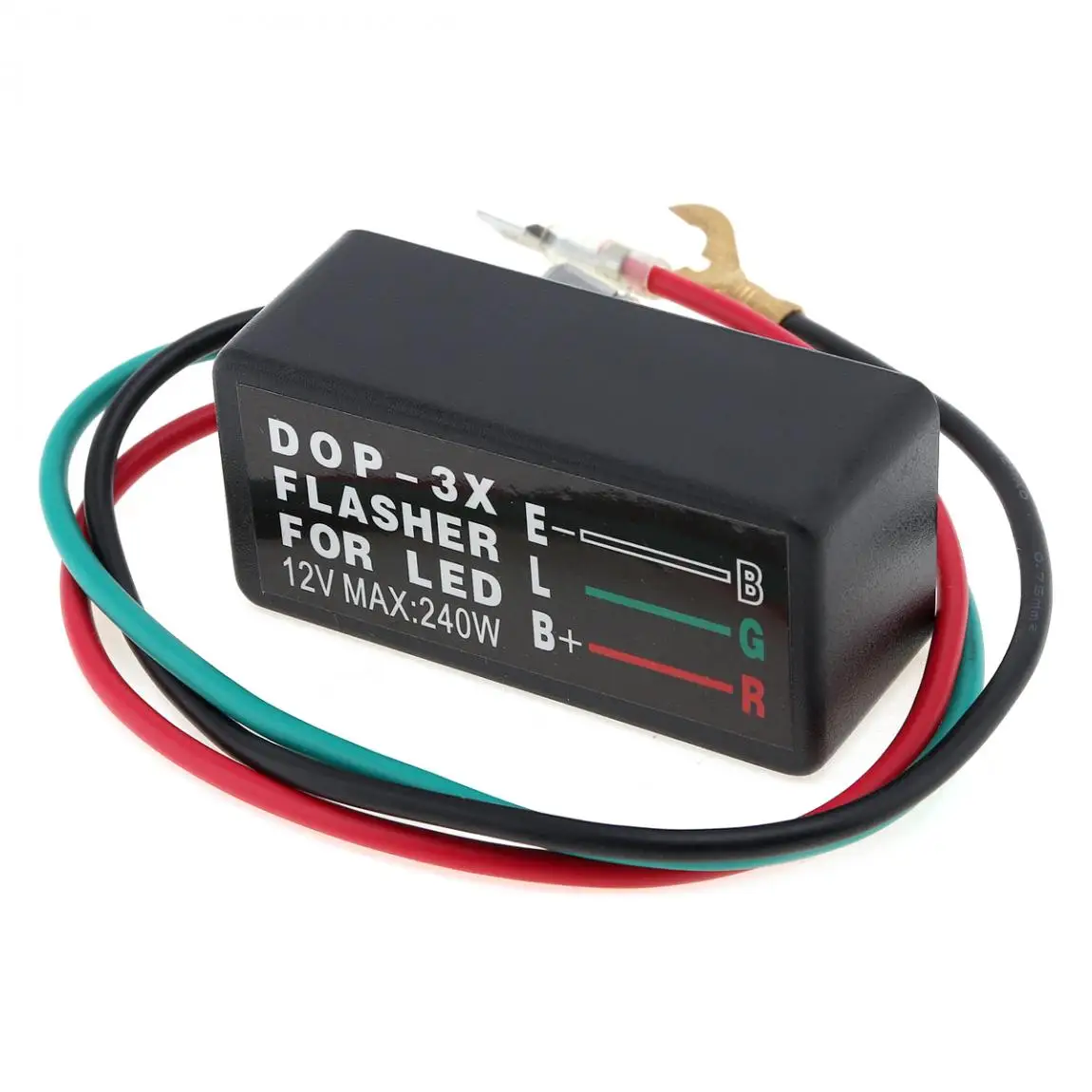 DC 12V DOP-3X LED Turn Signal Light Flasher Relay for Blinker Relay Flash Strobe Controller Flasher Module for Car Motorcycle
DC 12V DOP-3X LED Turn Signal Light Flasher Relay for Blinker Relay Flash Strobe Controller Flasher Module for Car Motorcycle